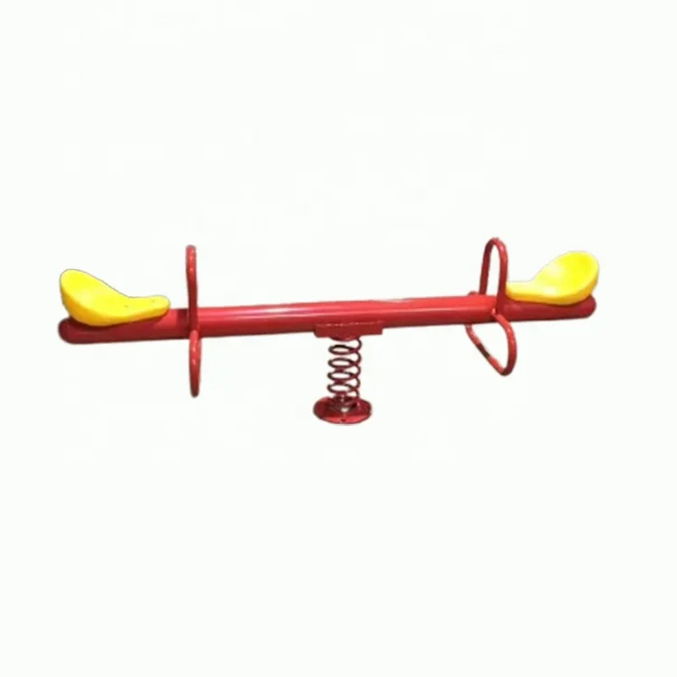 

Hot Sale Indoor/Outdoor Plastic Metal Seesaw for Garden School Adventure Park and Kindergarten Children's Toypromote sales