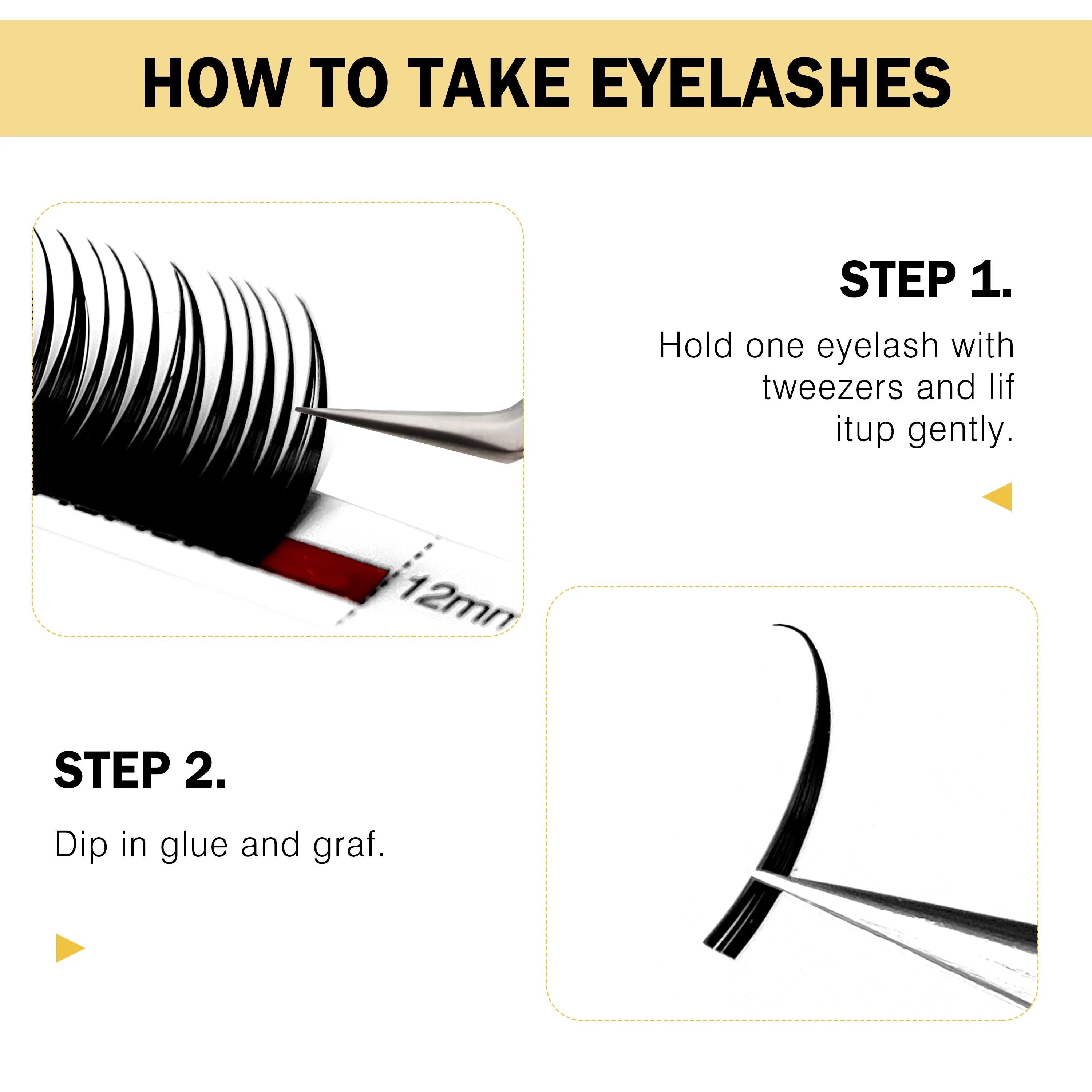 CoMango Wet Lashes Flat Root Easy Grafting Cosplay Anime Manga Eyelashes Extension Soft Natural Beauty Makeup Supplies