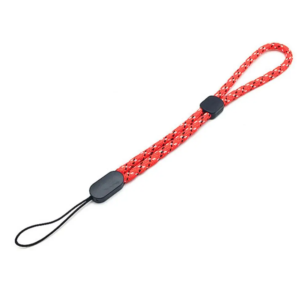 Short Braid Phone Lanyard Necklace Wrist Strap Adjustable Rope For Iphone Huawei Redmi Xiaomi Samsung Camera GoPro String Holder