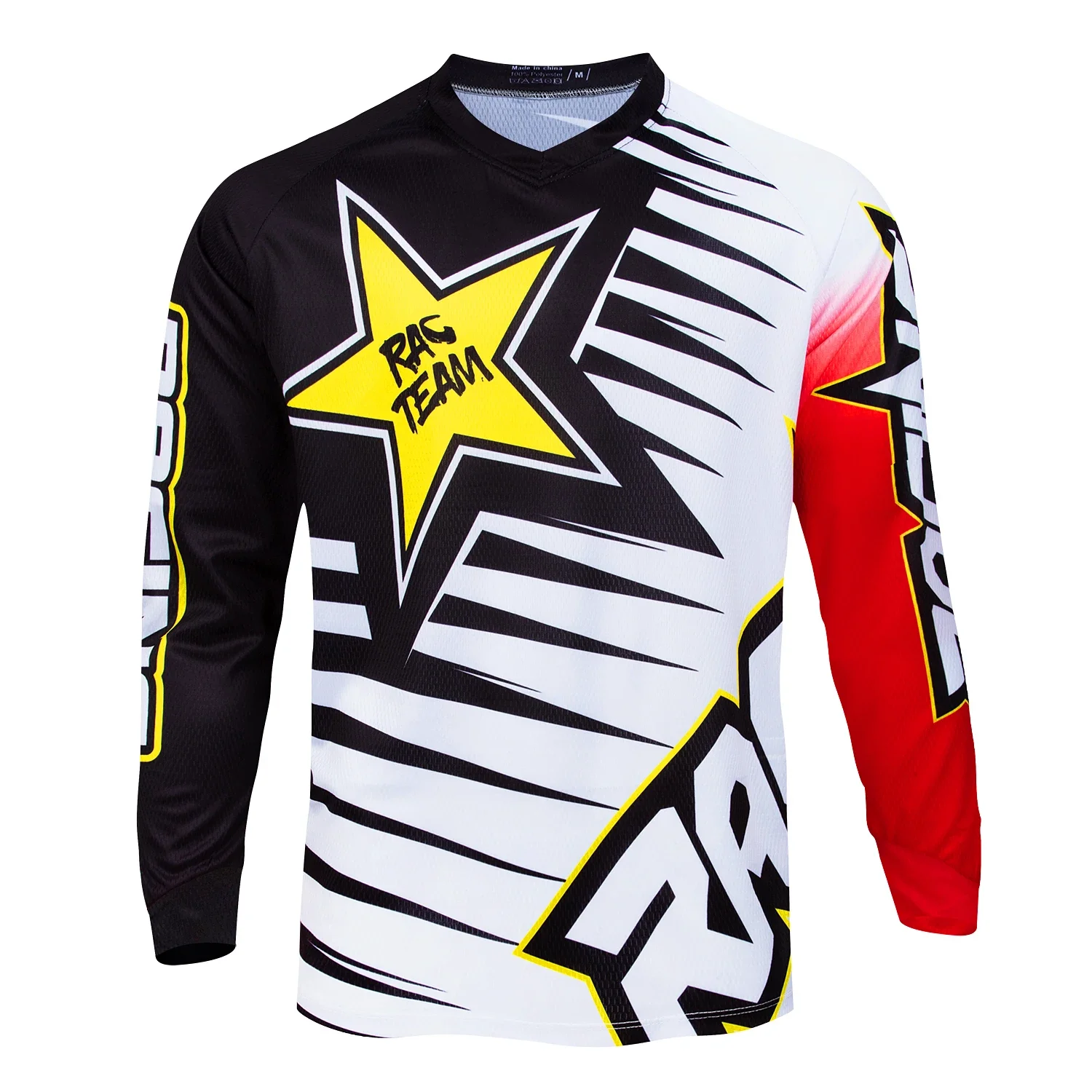 Profi-Motocross-Shirt mit langen Ärmeln, Mountainbike-Downhill-Trikot, Cross-Country-Fahrrad-Rennshirt, schnelltrocknendes Mountainbike-T-Shirt – Detail 10