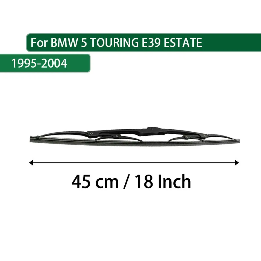 For BMW 5 TOURING E39 ESTATE 1995-1996-2003-2004 Rear Wiper Blade Arm Set Rear Window Windshield