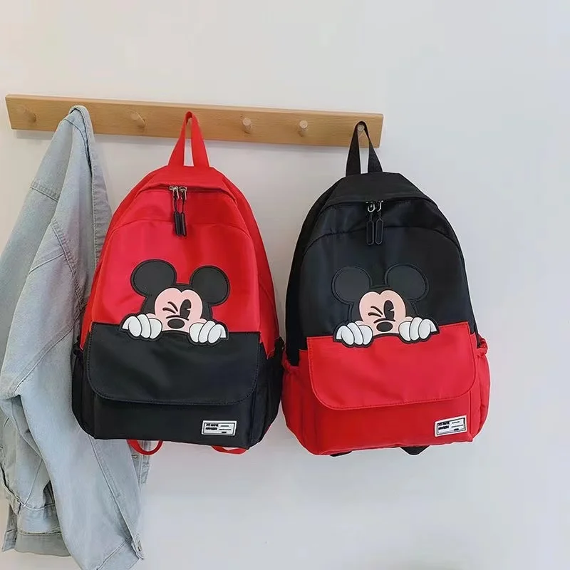 

Mickey doll backpack, women's backpack, 2024 new cartoon versatile ins tutoring bag, mommy bag, storage work computer bag