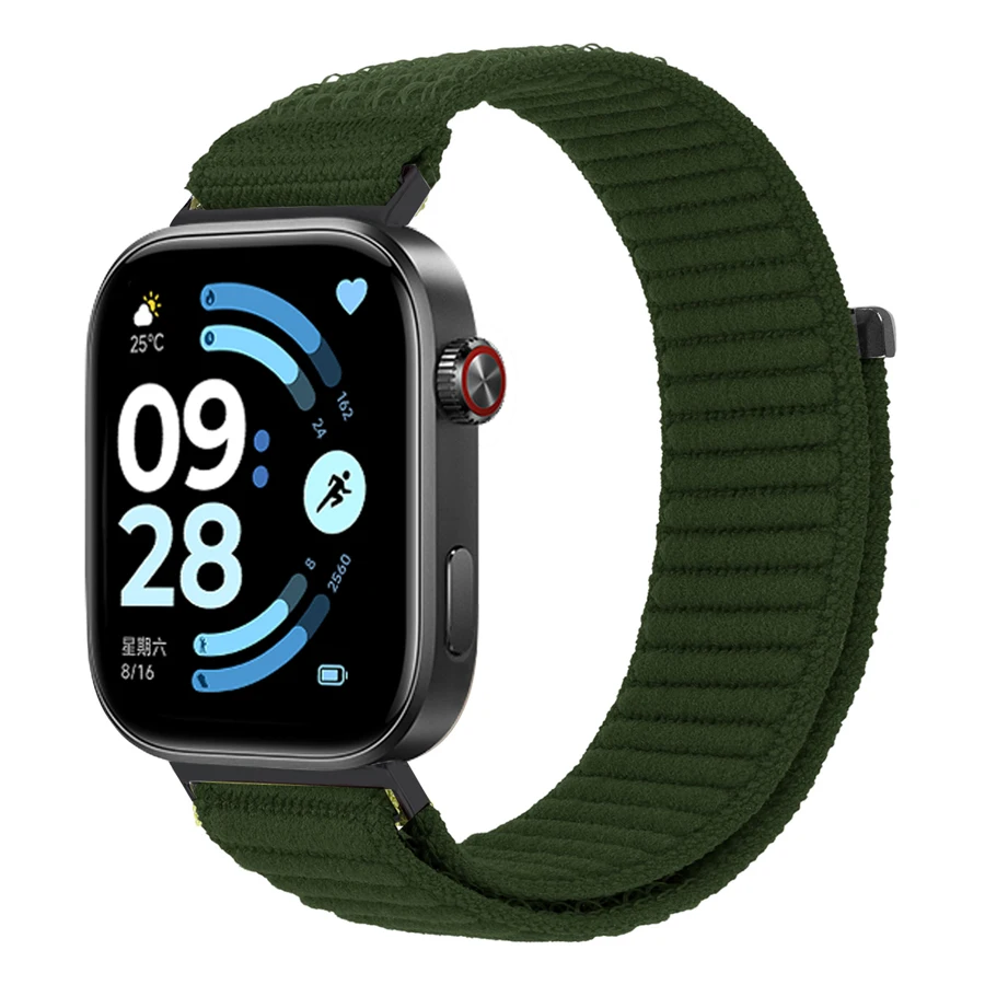 Nylon bandje voor Xiaomi Mi Band 8 9 10 Pro, ademend, verwisselbaar armbandje voor Redmi Watch 4 5 6, polsbandje, horlogeband, riem