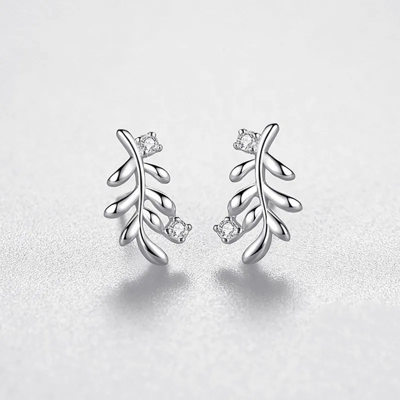 

Серебряные листья Joyas De Plata 925, Mayor, женские аксессуары, ювелирные изделия, серьги 2023, серьги