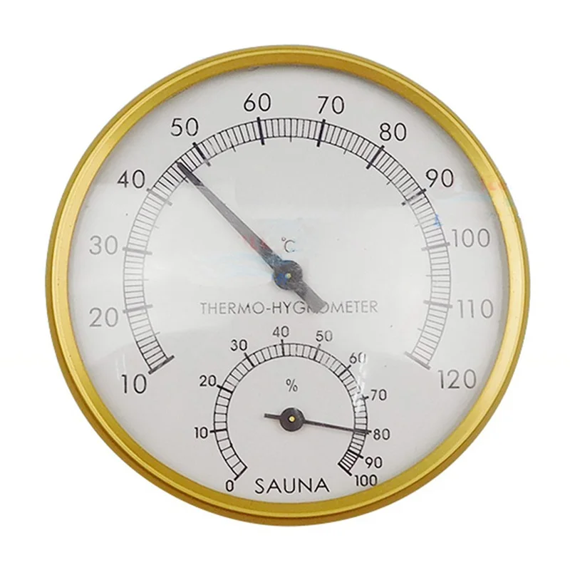 Sauna Room Digital Thermometer Hygrometer Humidity Thermometer Hot Tub Supplies Temperature and Humidity Dual Purpose