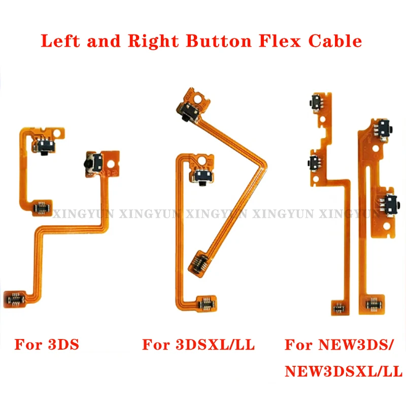 

10set Replacement Parts L R Button Flex Cable For 3DS 3DSXL LR Switch Flat Cable LR Ribbon For New 3DS XL LL