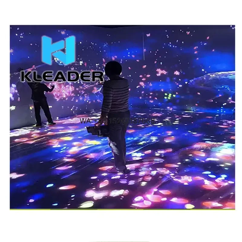 Wmwmnu 3D 5D Immersive Holographic Projection Room Virtual Reality Cave Mapping Environment System Art Show Simulation