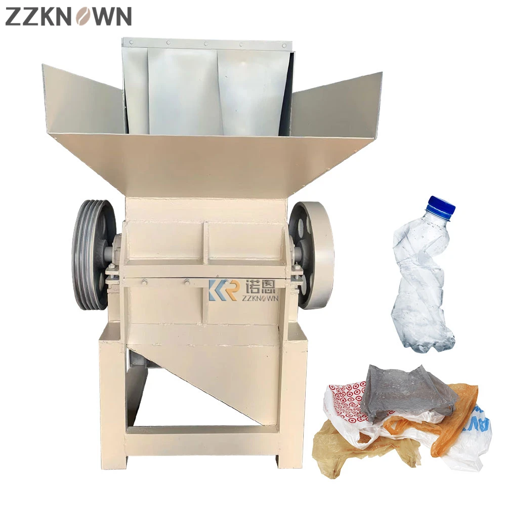 

Powerful Plastic Recycling Machinery Crusher Crushing Machines Plastic Bags Bottles Jars Tubes Shredded Shredder Machine