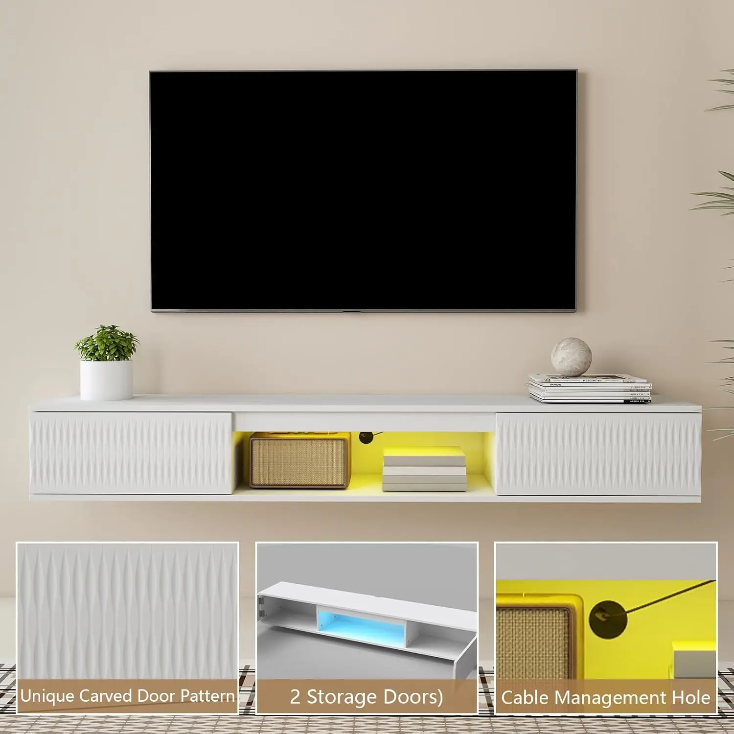 Thumbnail 4 - #19 Best Floating TV Stands to Buy In 2026