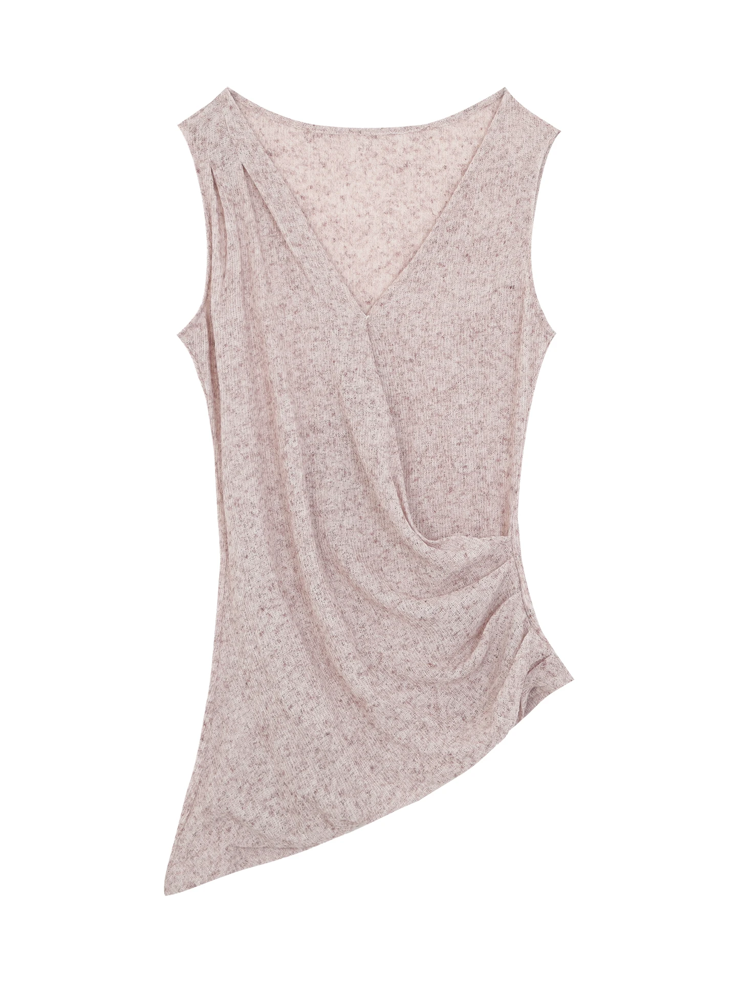 Red Celebri Store Gilet à bretelles pour vêtements d'extérieur d'été pour femmes Svel Ne suspendu haut de gamme rose Colorway Commute Sle Polyeste...