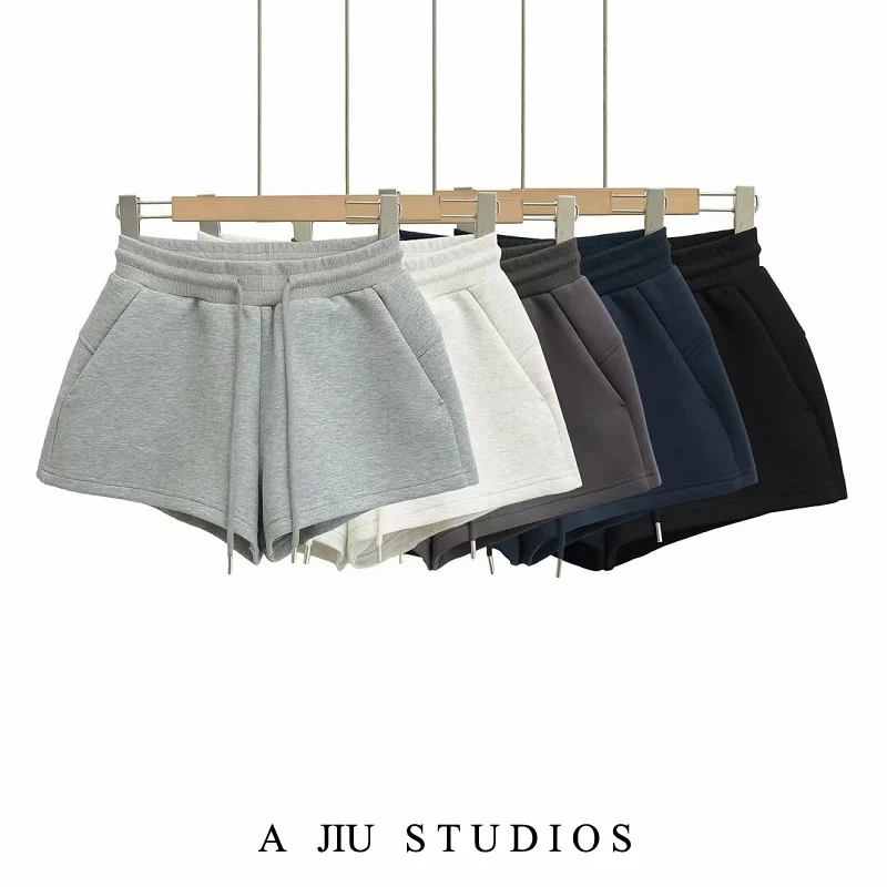 American Sle Air Layer A-Line orts Estate Casual Dimagrante Sport Fitn Ciclismo Dstring Gamba larga Pantaloni larghi da donna