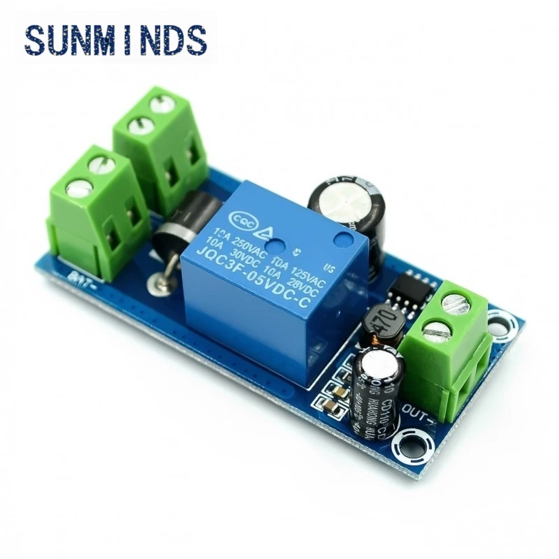 Power Supply 5V to 48V Board Relay Module Power-OFF Protection Module Automatic Switching Module UPS Emergency Cut-off Battery