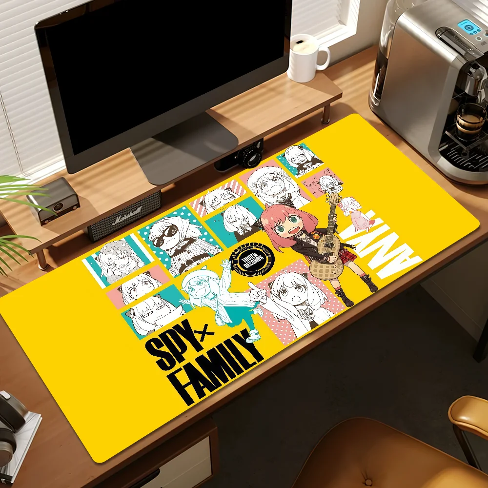 Custom Manga S-spyx F-family Mouse Pad Desk Mat Large Non-slip Anti-fray Keyboard Ergonomic Office Rubber PC Home Custom