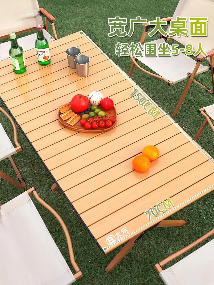 German Outdoor Folding Tables and Chairs, Egg Roll Tables, Portable Picnic Camping Tables and Chairs, Stalls, Tables, Equipment