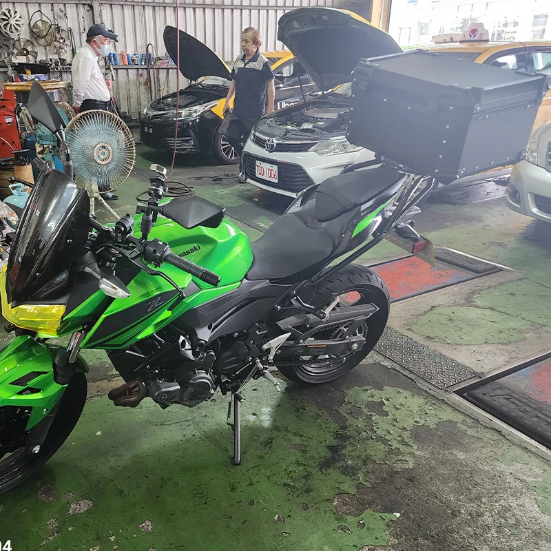 For KAWASAKI NINJA250 NINJA400 Z250 Z400 NINJA Z 250 400 Motorcycle Rear Luggage Rack Cargo Holder Top Box Carrier Shelf Bracket