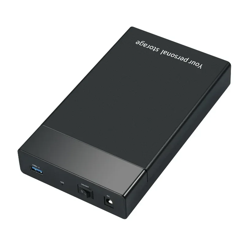 5Gbps USB 3.0 Mobile Hard Disk Box 2.5 3.5 Inch SATA Supports VariousMechanical Hard Drives and Solid State Drives (SSD)