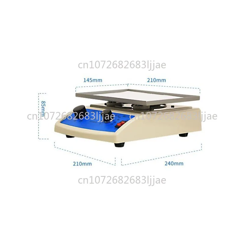 NMYC-100 Laboratory Rotary Oscillator RPR Mixer Lab Orbital Rotator Shaker Oscillator 210RPM Adjustable Speed Oscillator