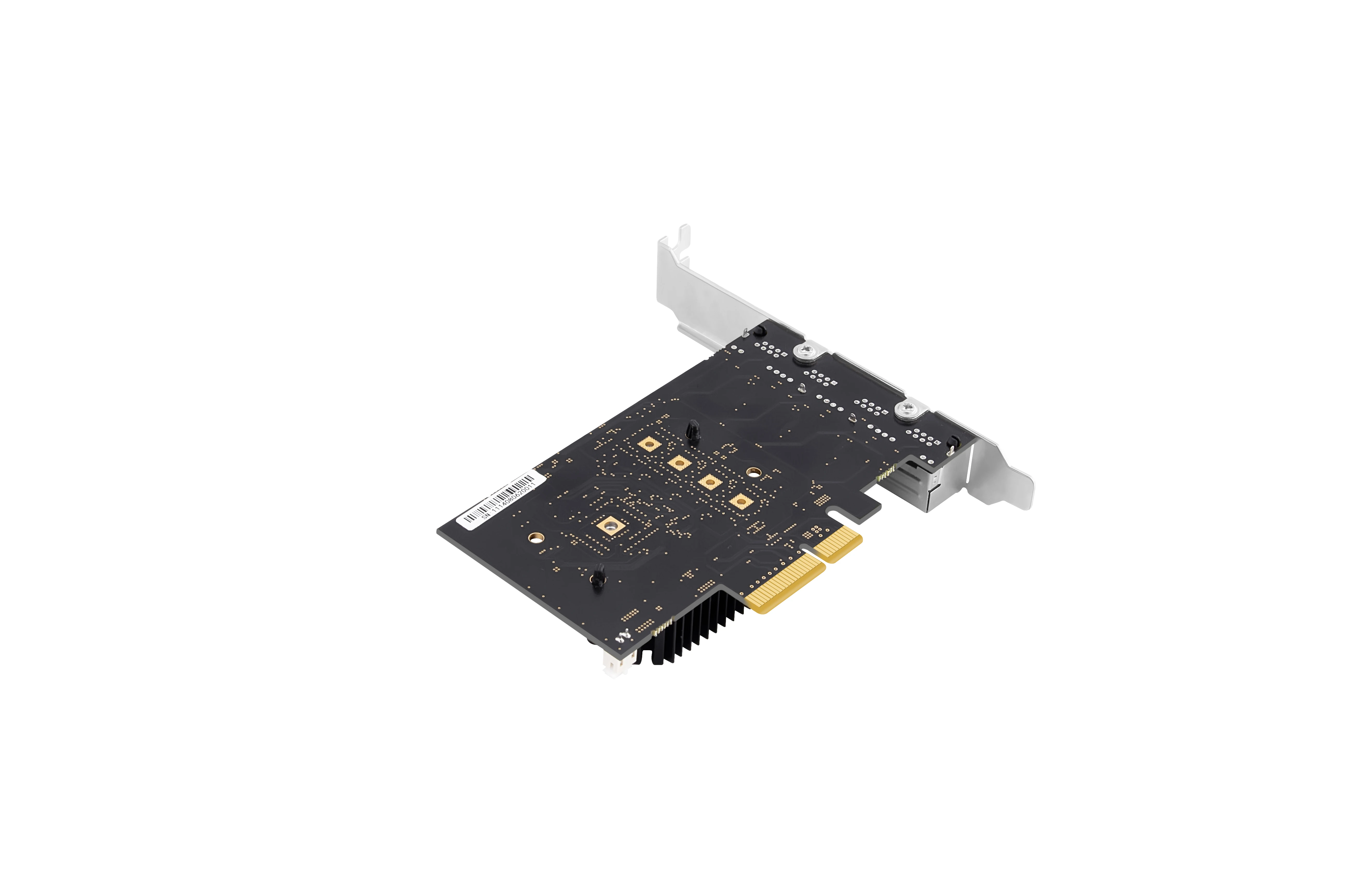 4 port PCIE POE Network Card 10/100/1000M Gigabit Industrial Ethernet Converter PCI-E X4 Adapter 8125BGx4 chip with fan