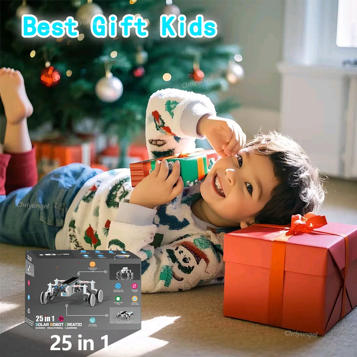 25 في 1 مجموعة الروبوت الشمسي لعب للأطفال الأولاد لعبة تعليمية لتقوم بها بنفسك أدوات تجربة العلوم الجذعية مجموعات الروبوتات الكهربائية الهدايا