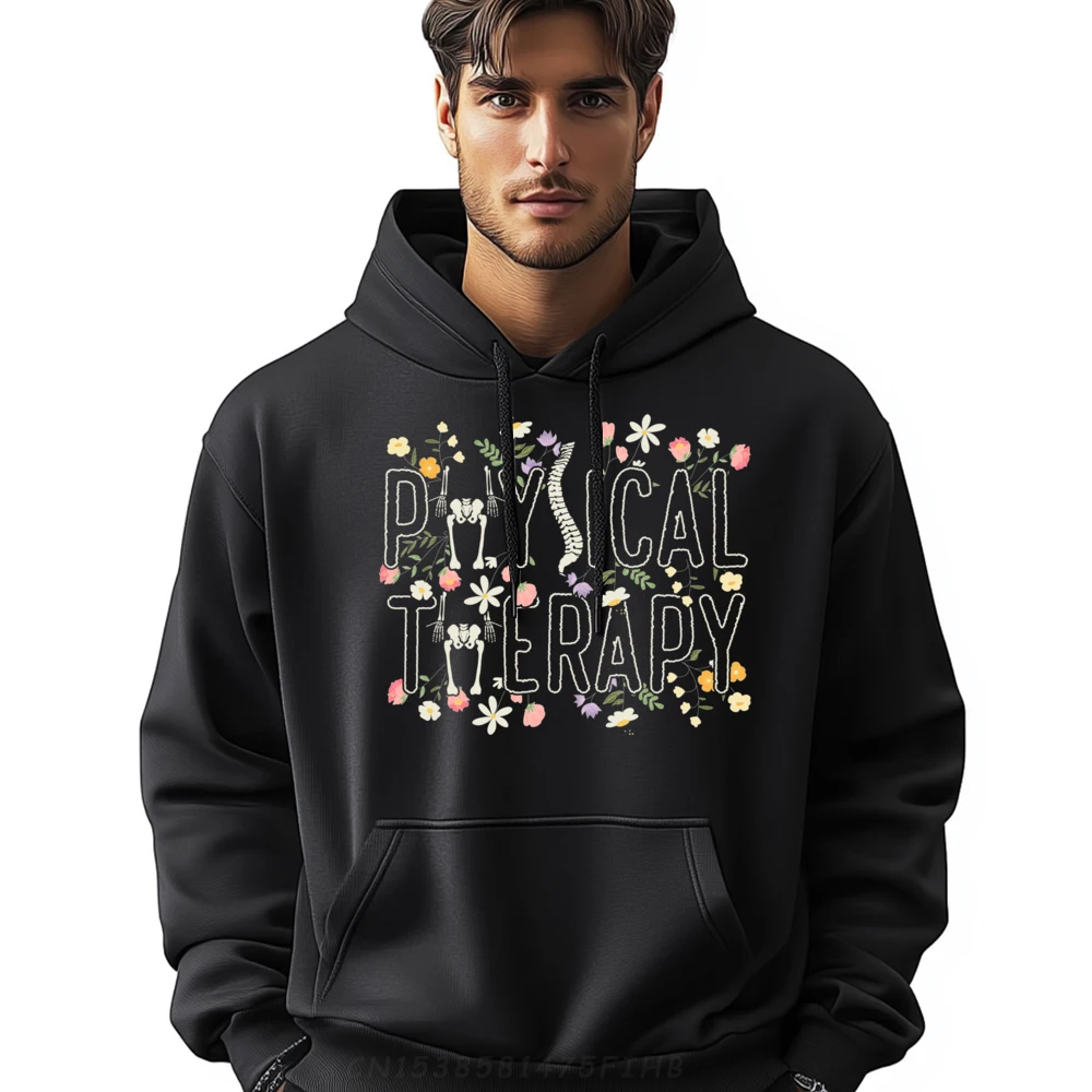 

Physical Therapy Graphic Pullover Hoodies Men Oversized Eco-Friendly And Healthy Man Clothes Pullover