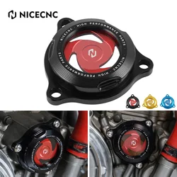NiceCNC For Suzuki DRZ400 DRZ400E DRZ400S DRZ400SM 2000-2024 DR-Z 400 400E 400S 400SM Transparent Engine Oil Filter Cap Cover