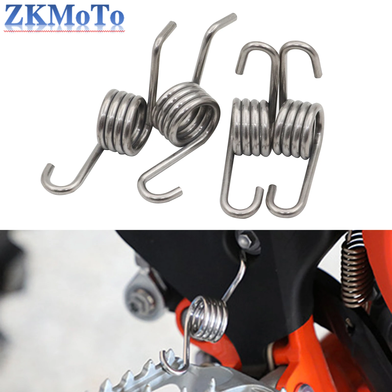 Motorcycle Footpegs Foot Pegs Footrest Spring For KTM SX SXF EXC EXC XC XCF XCW XCFW 65 85 125 250 350 450 500 530CC 1998-2019