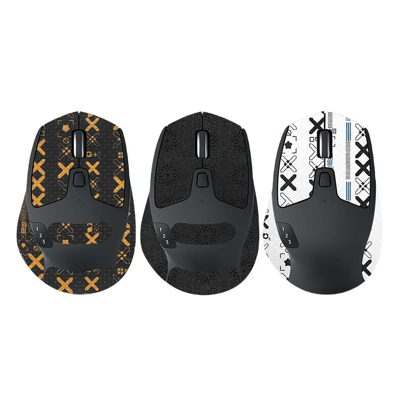 Sweat-absorbing anti-slip decal， strong adhesive gaming skin For Logitech M720 wireless upgrade