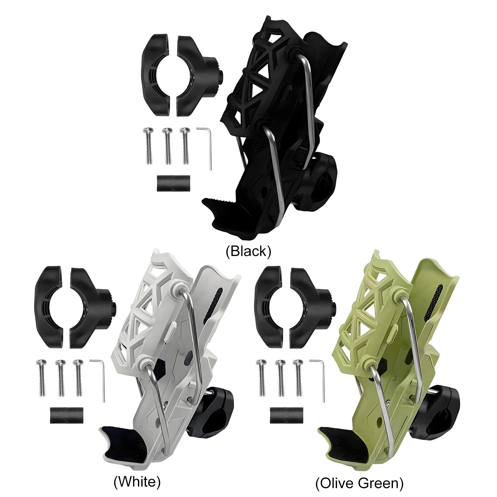 حامل زجاجة مياه للدراجة النارية قابل للتعديل حامل مشروبات الدراجة النارية حامل زجاجة مياه عالمي للدراجات النارية سكوتر