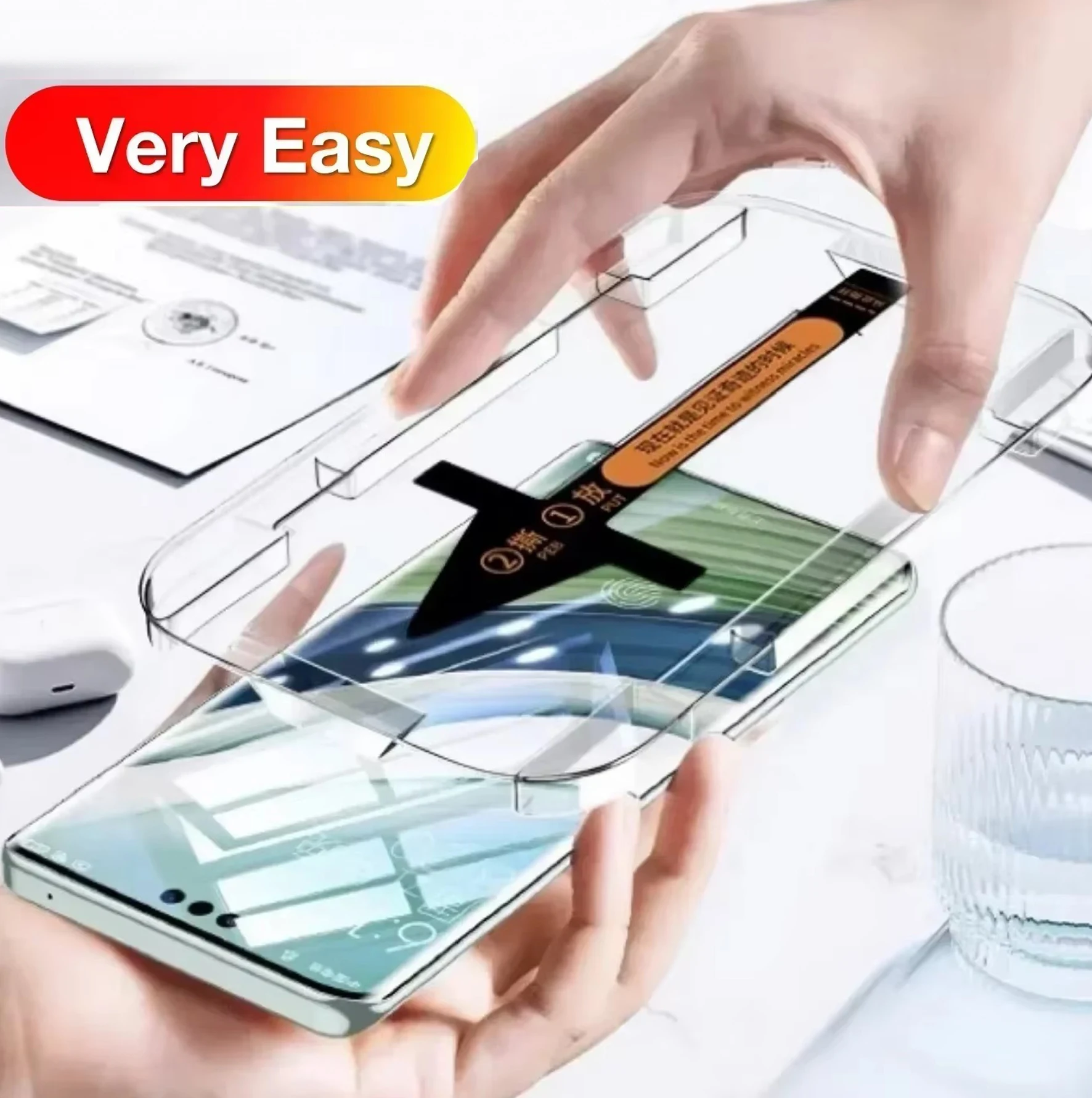 

5 шт. прозрачных защитных пленок из закаленного стекла для Redmi 14c Note 12s 11T 13 Pro Plus 4G 5G с комплектом для установки и удаления пыли