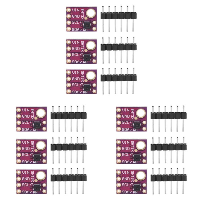 B04B-9Pcs SHT31-D sensor de umidade temperatura módulo sensor saída digital interface iic i2c 3.3v para arduino raspberry pi