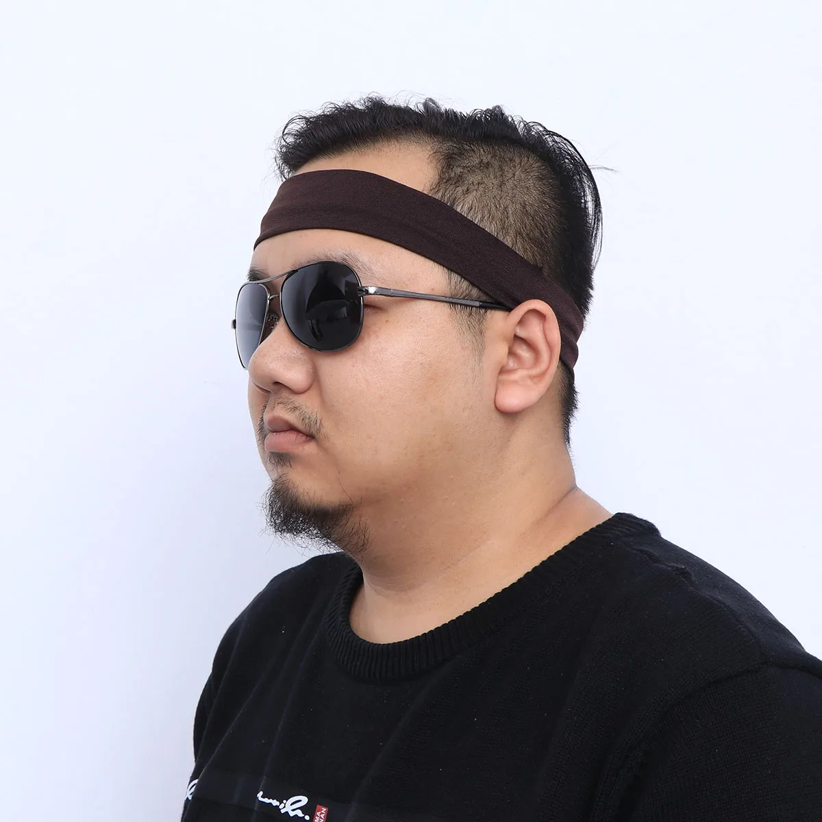 

2Pcs Quick Dry Headband for Sports Yoga Sweat Absorbent Stretchy Hair Band Lightweight Comfortable Fit for Running Dancing