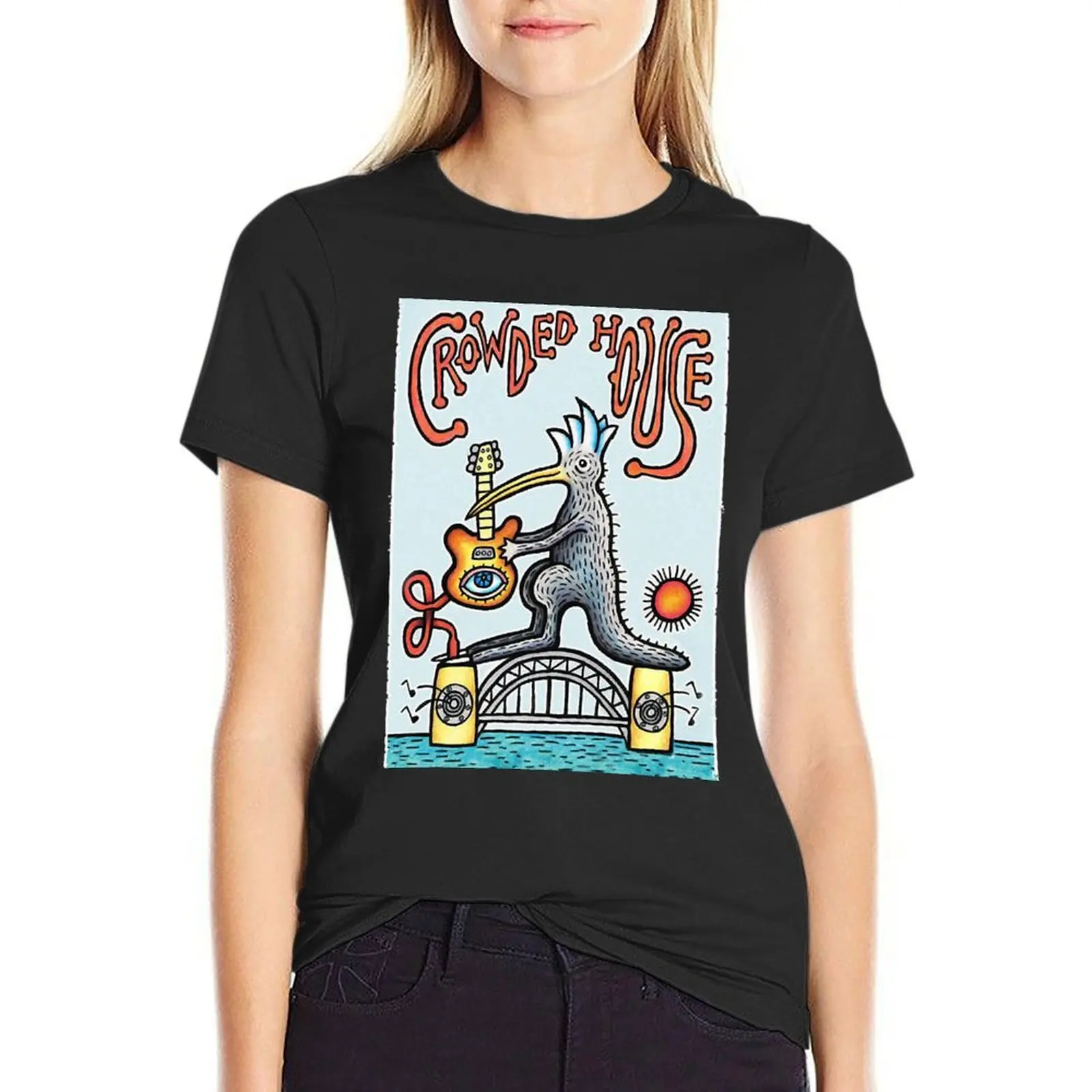 Crowded House (5) T-Shirt new edition tees t shirts for Women