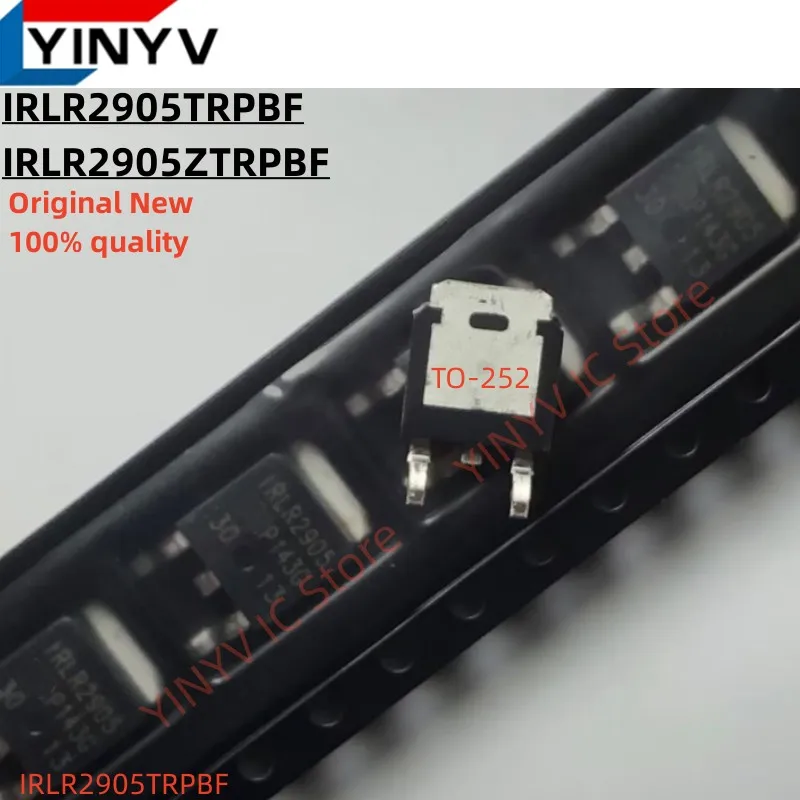 10 Stück IRLR2905TRPBF IRLR2905 IRLR2905PBF LR2905 TO-252 IRLR2905ZTRPBF IRLR2905Z IRLR2905ZPBF LR2905Z Original Neu 100% Qualität – Detail 1