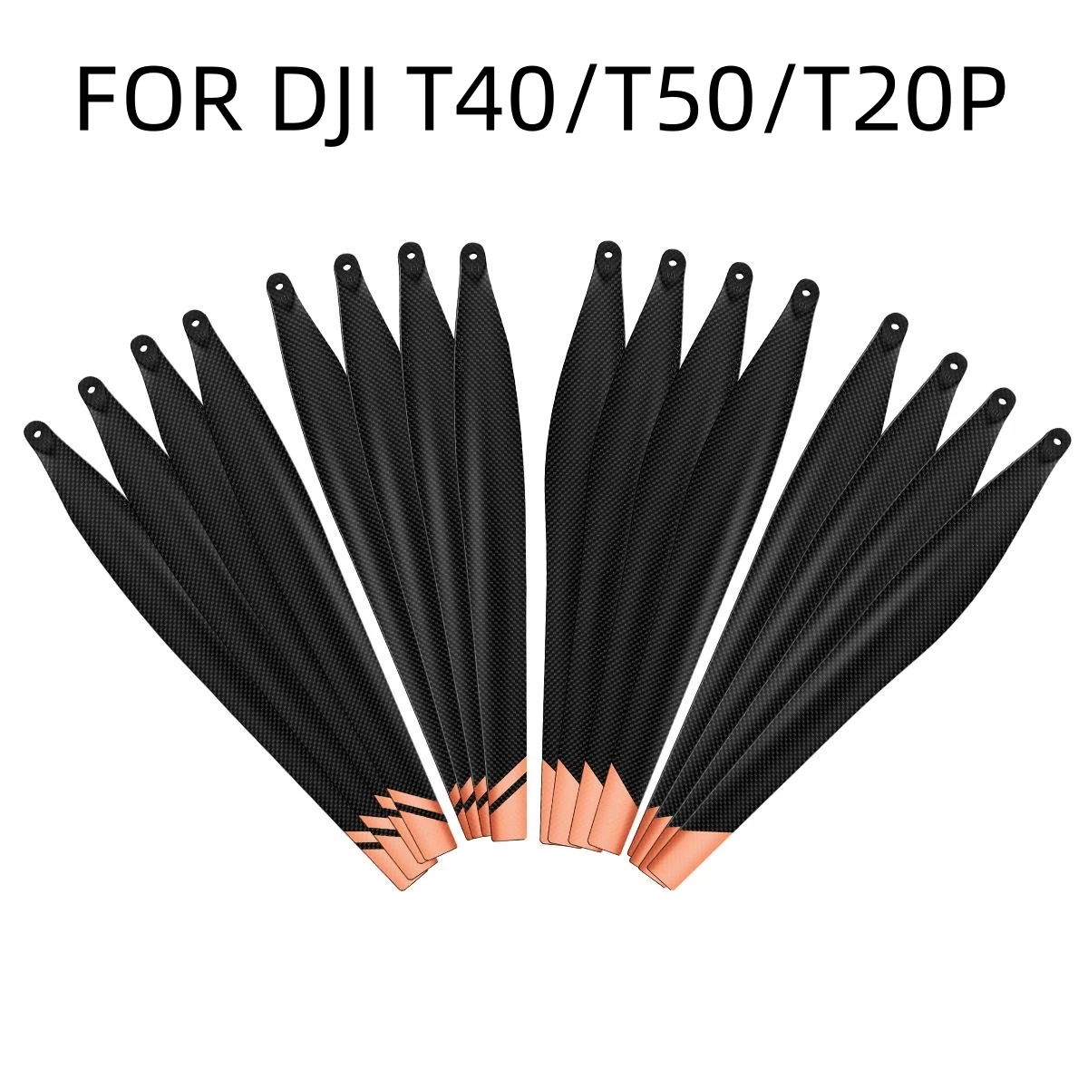 16pcs Carbon Fiber propellers Nylon Propellers 5413 5415 Blade CW CCW props For DJI Agras T40 T50 T20P Drone (Non original)