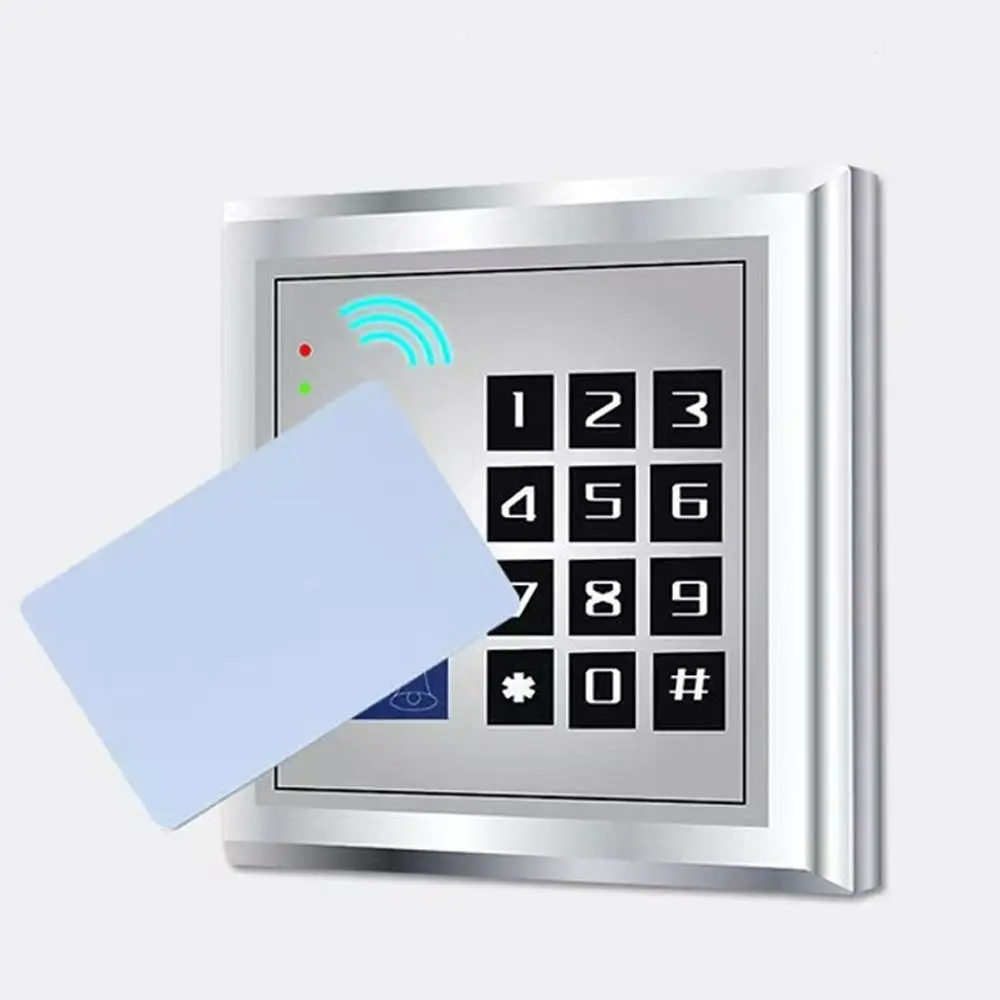 

10pcs 13.56MHz Frequency ICID Access Control Card 1K S50 Chip PVC Attendance Management Card Blank High Security