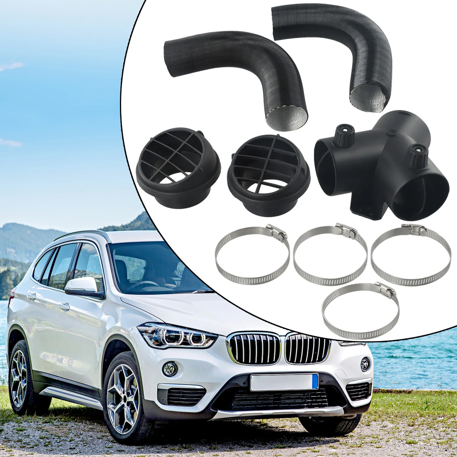 디젤 에어 히터 설치용 Eberspacher 2KW용  - Diesel Heater Ducting Kit 리뷰 및 가격