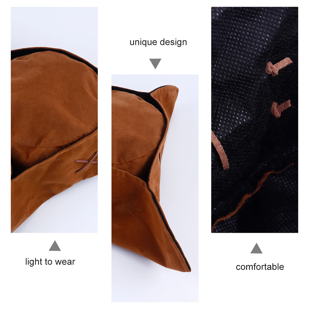 

Pirate Costume Halloween Cosplay Accessories Party Hat For Role Play Performance Event Pirate Hat Party Supplies