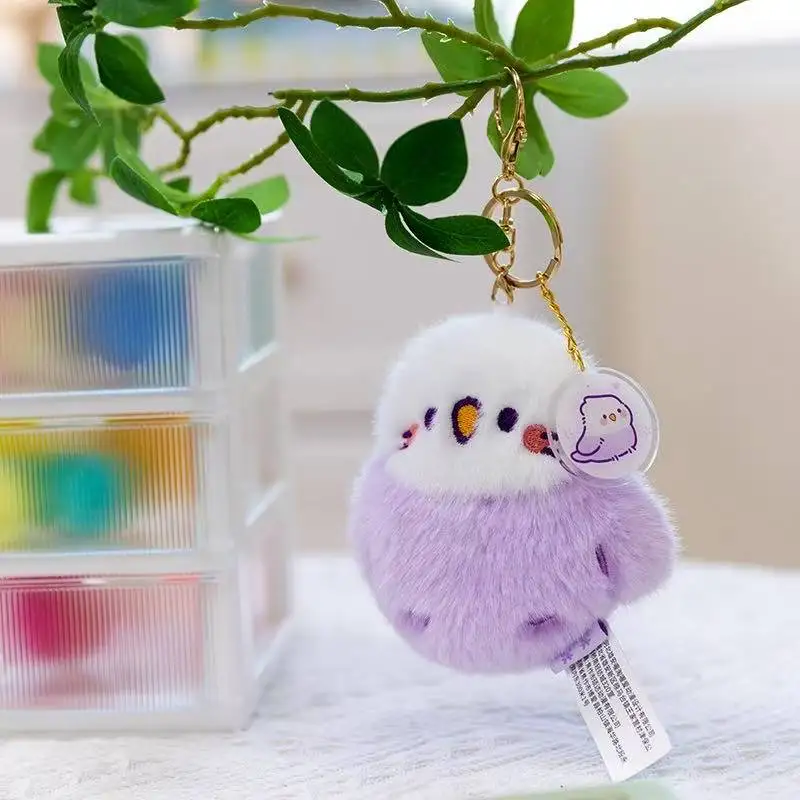 Nieuwste Fat Bird Rugzak Hanger Sleutelhanger Kawaii Gevulde Knuffel Pop Cartoon Anime Leuke Cadeau Pop voor Vrienden Vakantie Pop