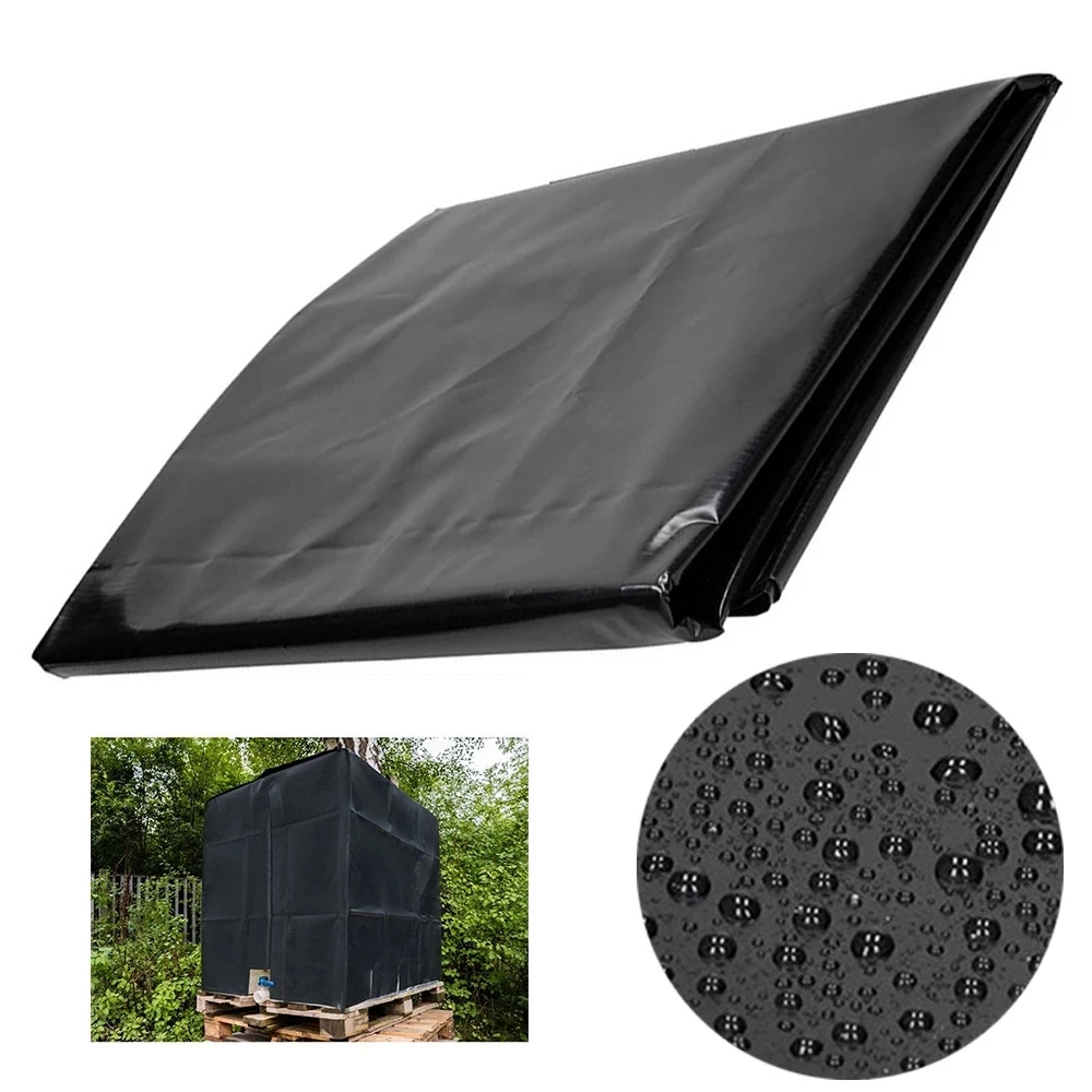 210D waterproof dust cover rainwater tank Oxford cloth UV protection cover garden box cover IBC container protective cover