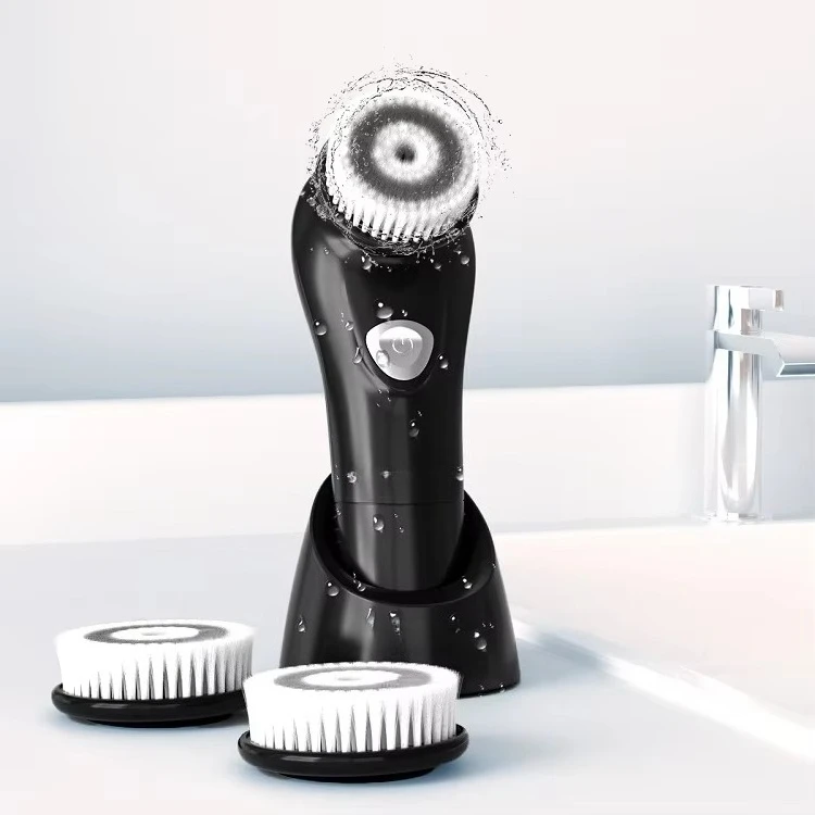 Hot Sale Men's facial cleanser Electric face wash brush Deep cleansing bristles Men's shower brush