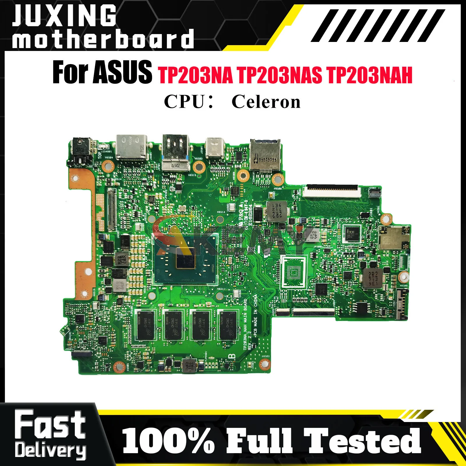 

TP203NA Материнская плата для ноутбука ASUS VivoBook Flip TP203NAH TP203NAS TP203NA TP203N Материнская плата с процессором Celeron 100% tests OK stk