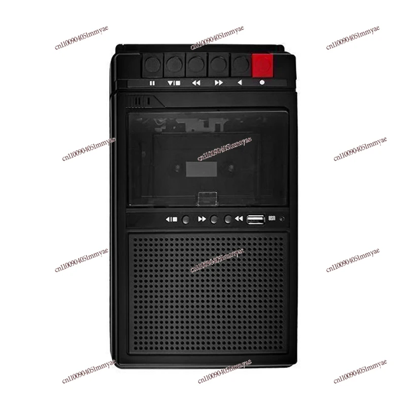 

Portable Cassette Recorder Nostalgic Retro Portable Tape Player Walkie-Talkie Player Recorder and Playback All-In-One