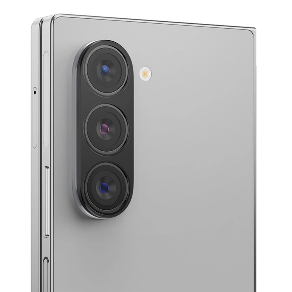 1pc Metal Frame Frosted Lens Sticker Lens Film Polished Lens Protector for Samsung Galaxy Z Fold6 Phone Accessories