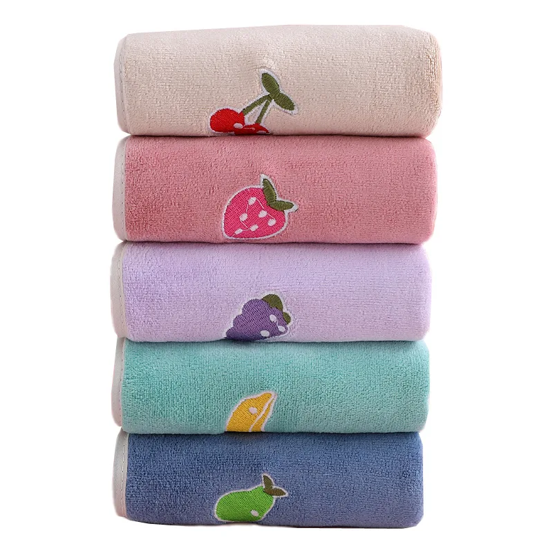 Cartoon Baby Towel Children Bath Towel Soft Absorbent Cotton Face Towel for Newborns Kids Washcloth Wipes Handkerchief 30x30cm