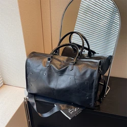 2025 Fashion Casual Versatile PU Travel Tote Bags Sense of Luxury High Quality Large Capacity Popularity Travel Bags for Women