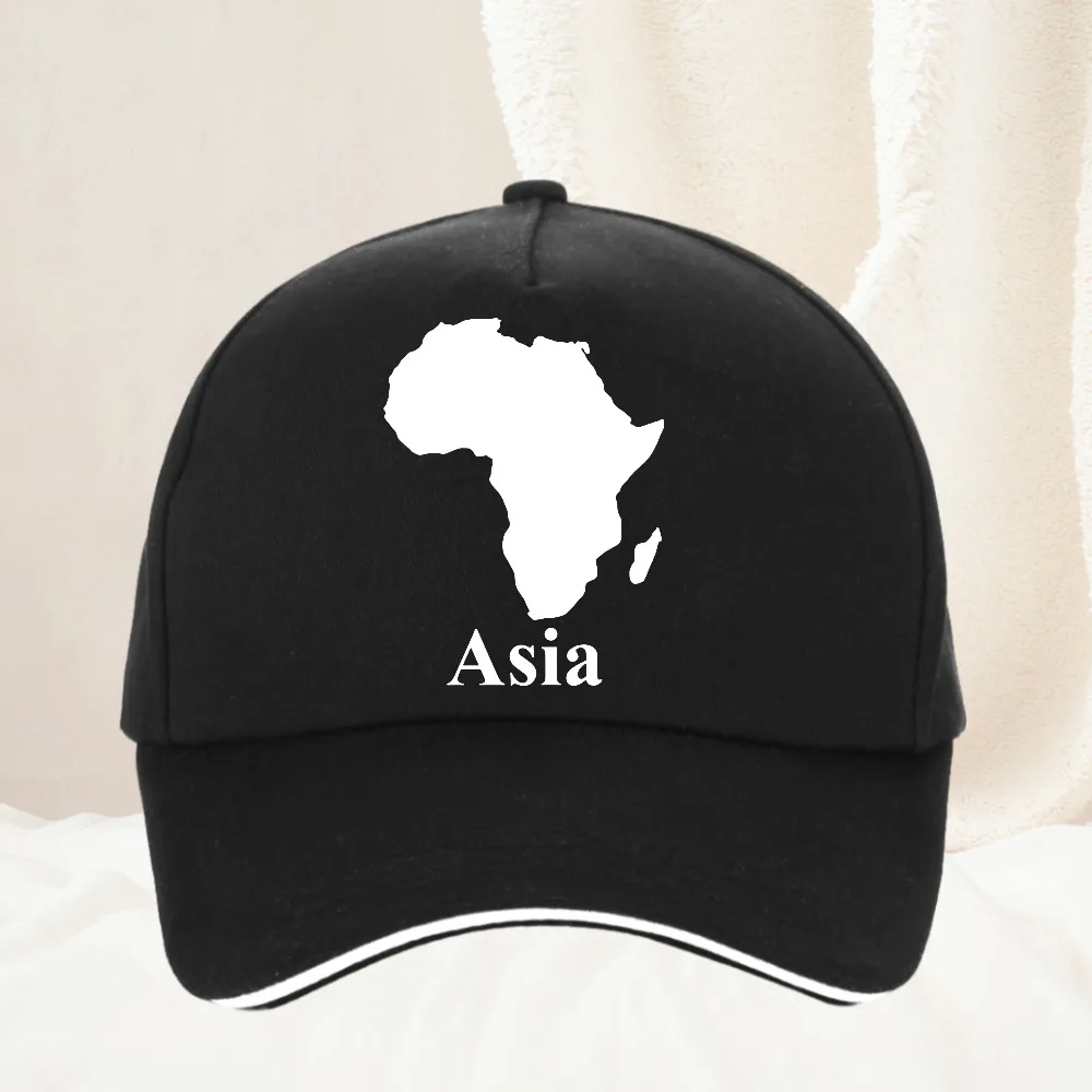 

Men AFRICA ASIA HAT FUNNY PARODY MAP WOMEN Cool Summer Adjustable Hat Baseball Cap Gift for Men