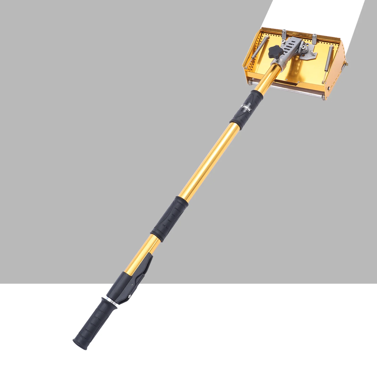 Smooth Finishing Professional Drywall Flat  Box Gold-Flat Handle-Aluminum Precision Tools-Drywall Sheetrock Cleanable