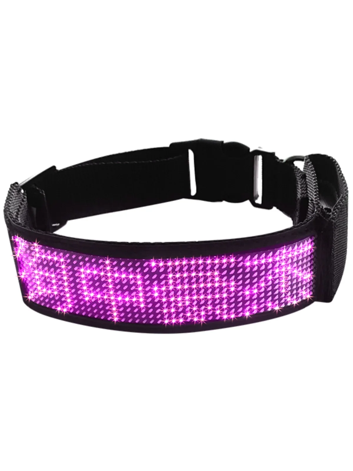 Cyberpunk Neck Ring LED Collar Rechargeable LED Glowing Collar Glowing Spice Girl live streaming host leg ring pet collar