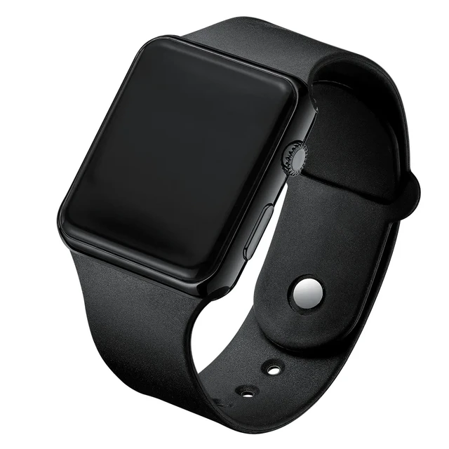 New Motion Watch LED Electronic Digital Watch for Women and Men Silicone Band Woman and Man Watchs WristWatch AliExpress