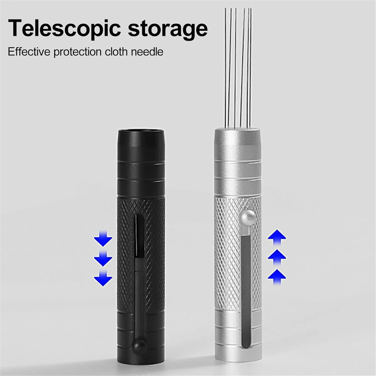 A74X WDT Ferramenta Espresso Retrátil Agitador de Café Espresso Heavy Duty 6Pin WDT Ferramenta de Distribuição de Espresso Prata